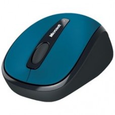 Microsoft Wireless Mobile 3500 Mouse Cyan Blue